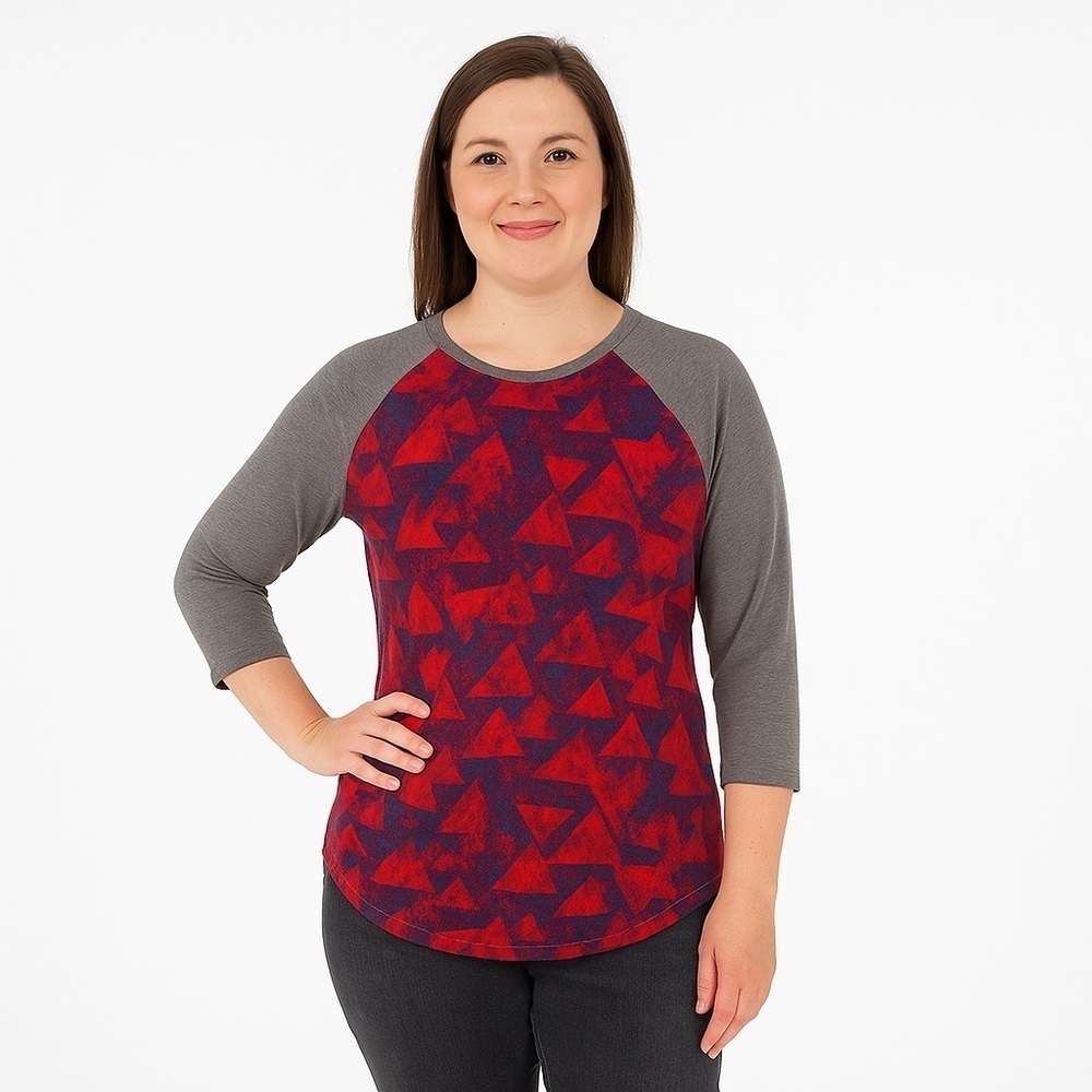 NWT LuLaRoe Women’s Randy Raglan Top Size S